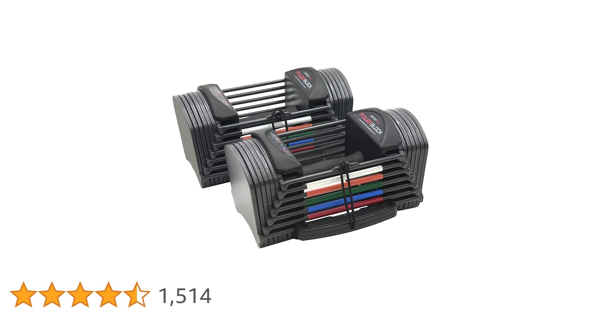 Amazon | PowerBlock Sport 24 調節可能なダンベル 24ポンド (2個